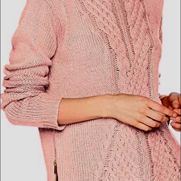 SAM Roxy Blush pink cable knit sz 12 (L). New. - Picture 5 of 6